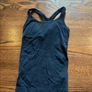Navy Blue eb to street Tank Top lululemon